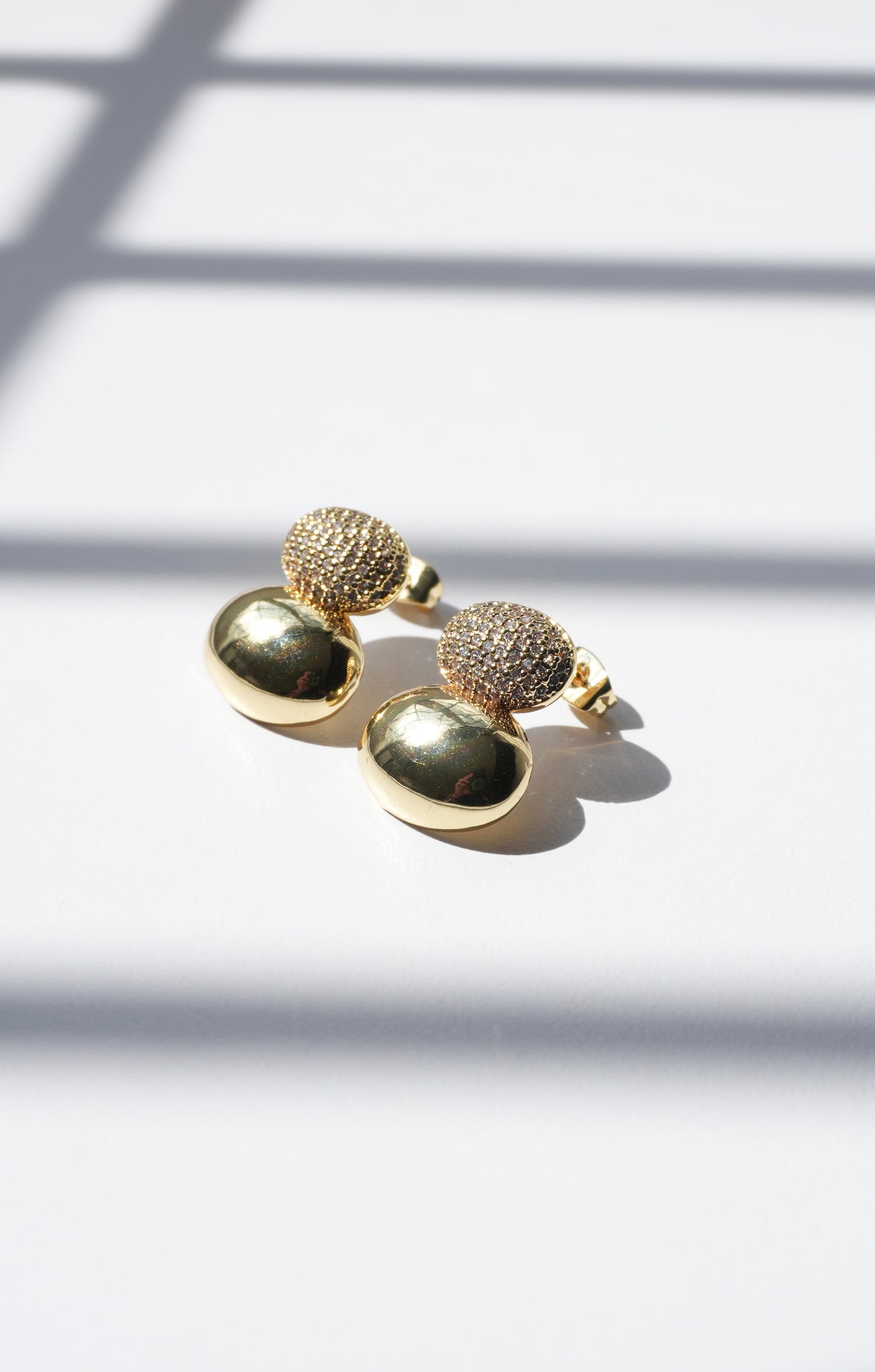 Aretes Eclipse Dual Gold