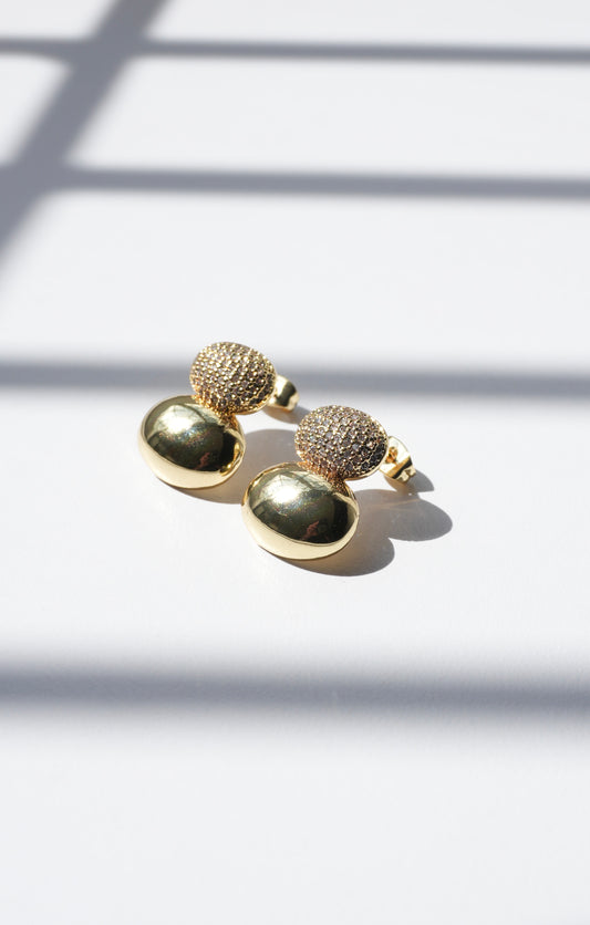 Aretes Eclipse Dual Gold