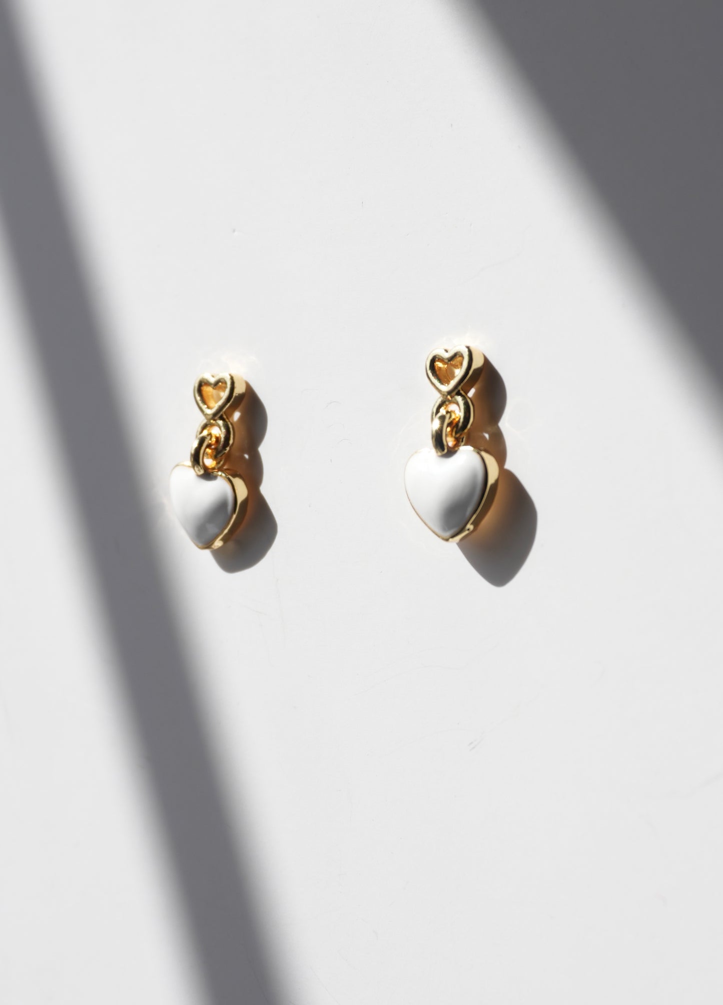 Aretes Bianco Amore