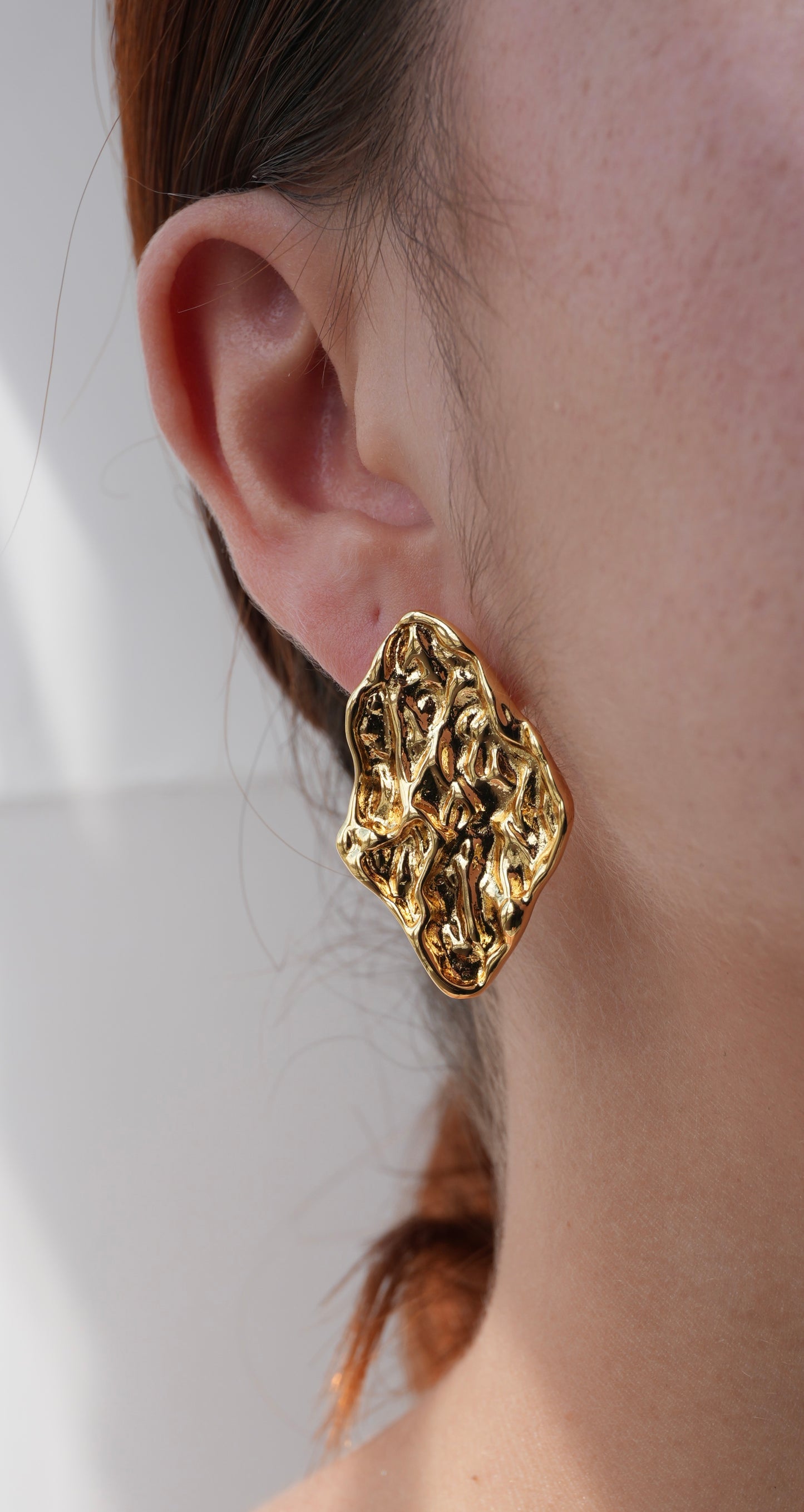 Aretes Aura Irregular