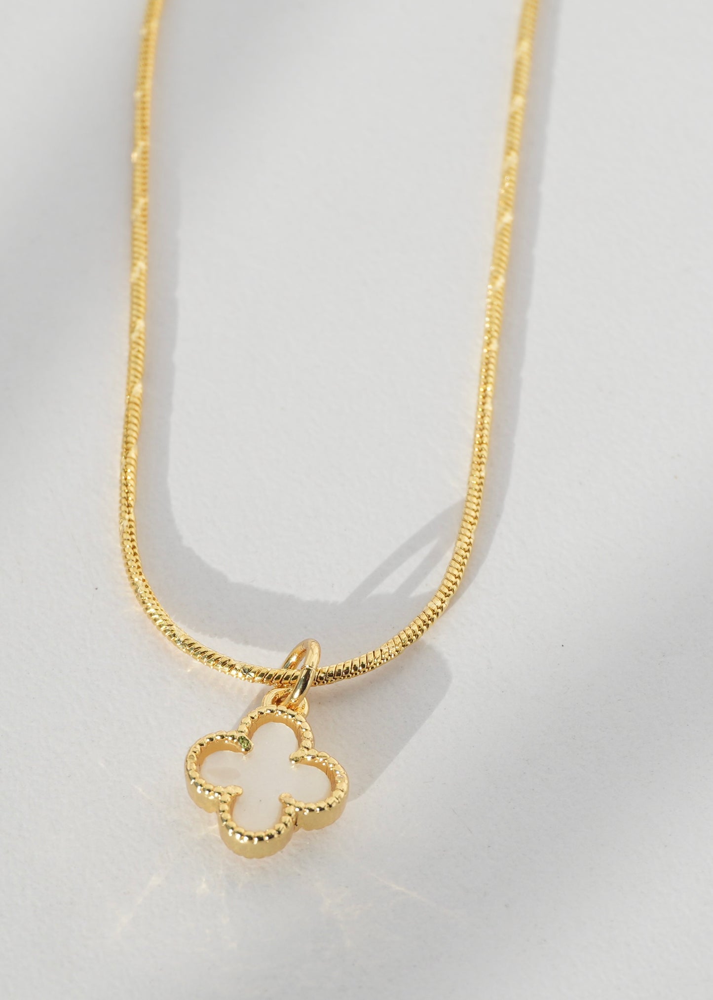 Collar Clover Blanc 🍀🤍