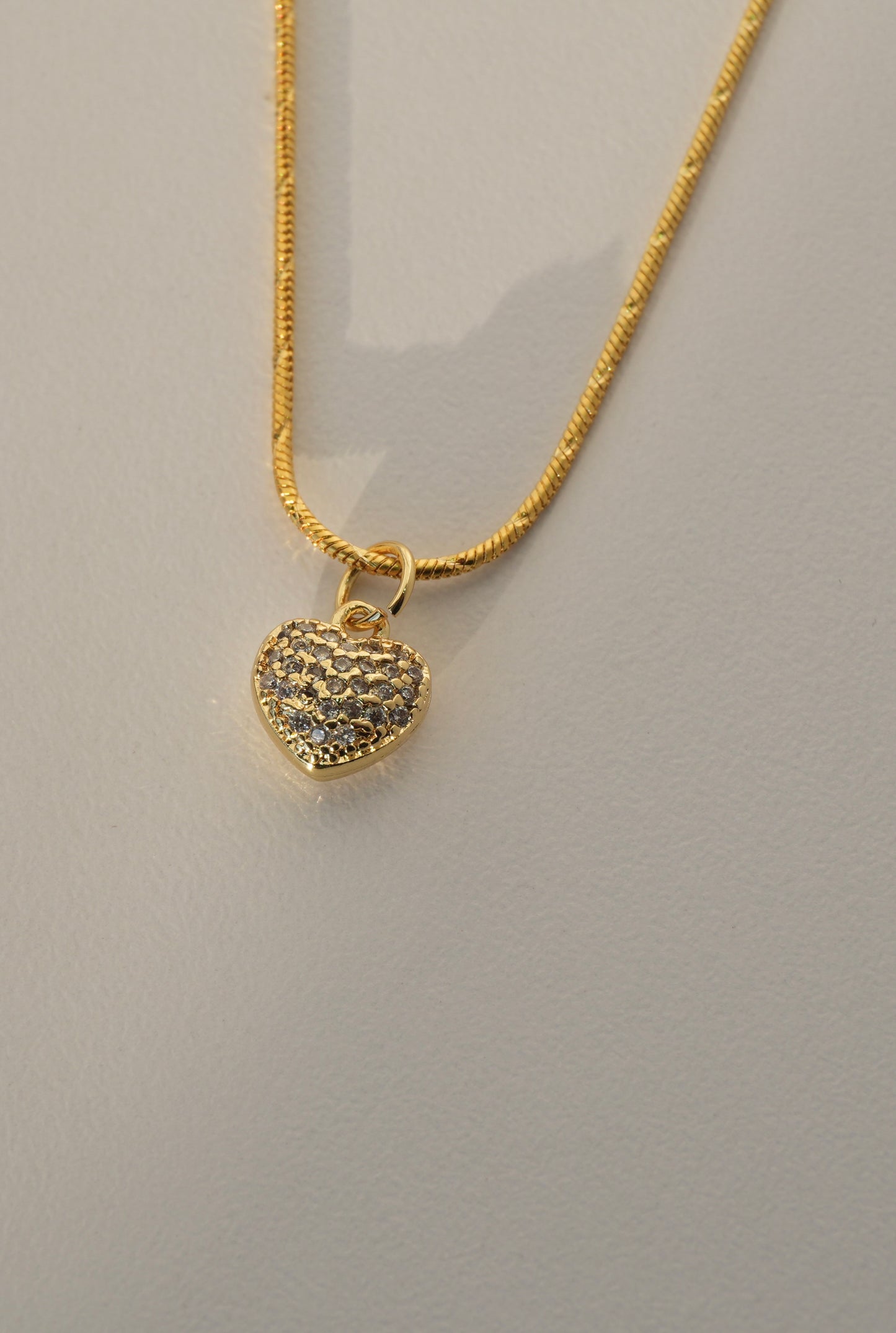 Cadena Glow Heart💖✨