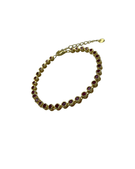 PULSERA CIRCONES REDONDOS