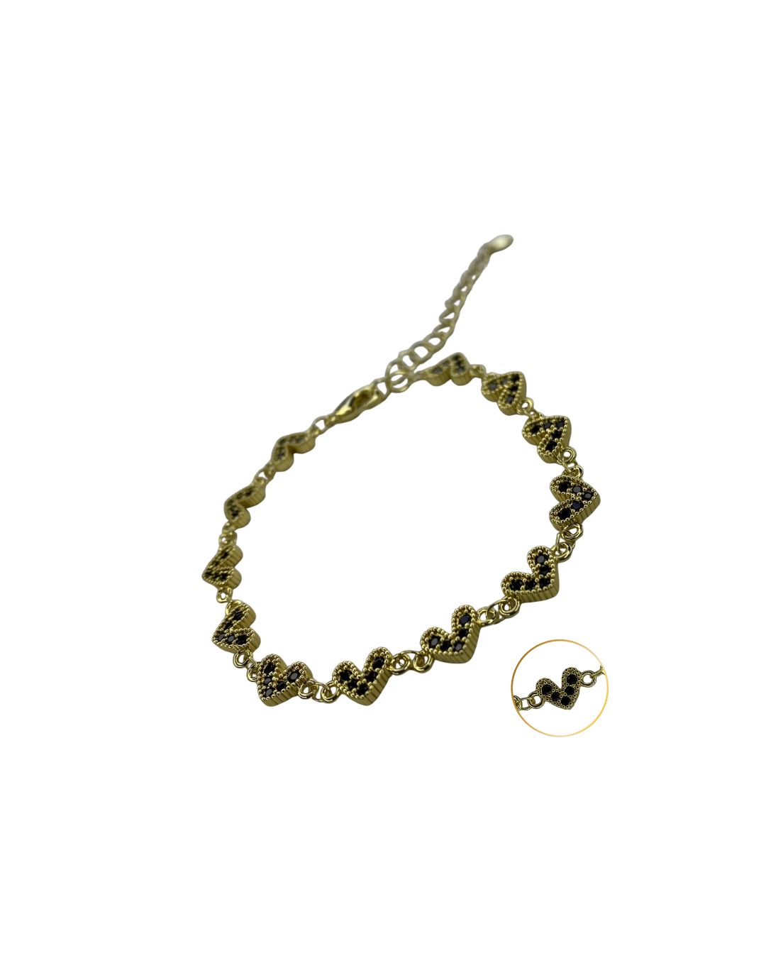 PULSERA DE CORAZONES