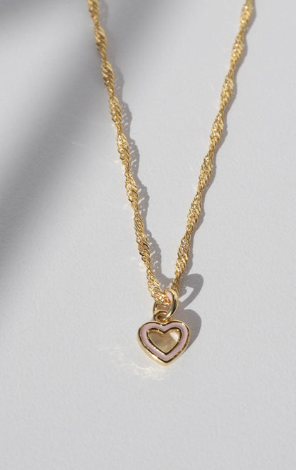 Collar Coeur Silhouette 🤍✨