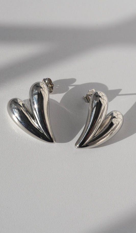 Aretes Amore Silver ✨