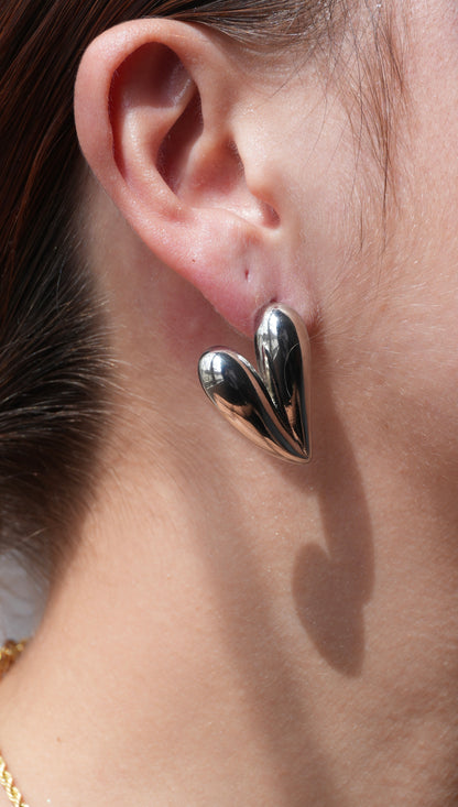 Aretes Amore Silver ✨