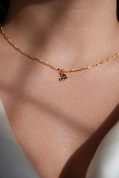 Collar Coeur Noir 🖤✨