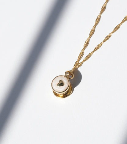 Collar Petit Café Coeur ☕✨