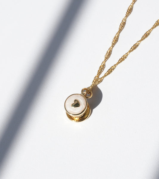 Collar Petit Café Coeur ☕✨