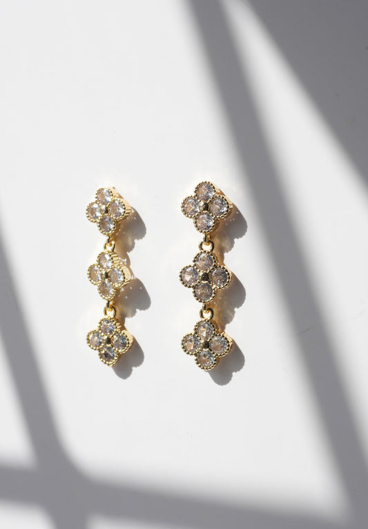 Aretes Clover Triple