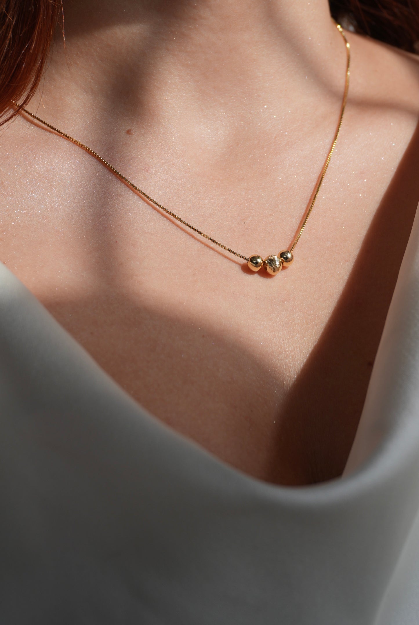 Collar Trois Sphères 💛✨