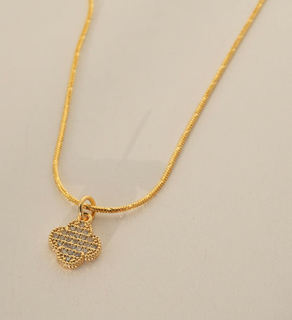 Collar Trébol Brillante 🍀✨