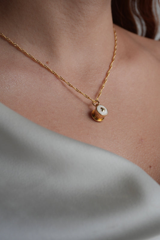 Collar Petit Café Coeur ☕✨