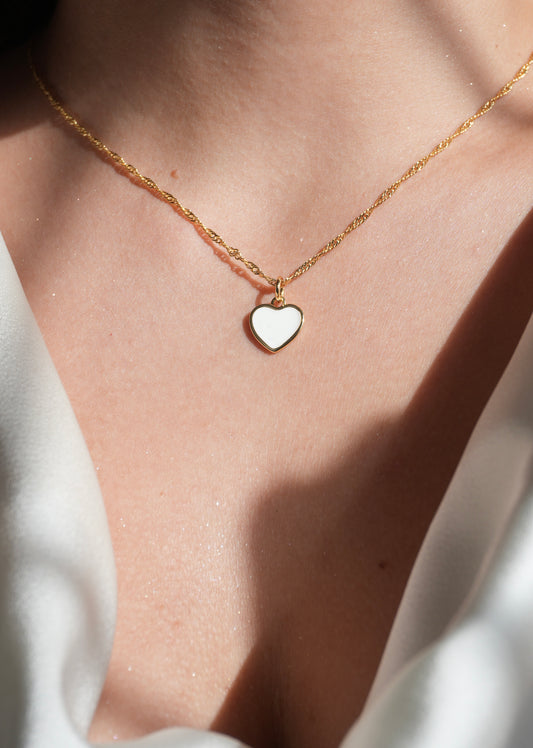 Collar Amour Blanc 🤍✨