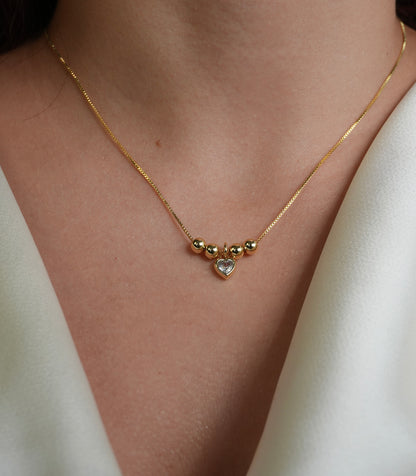 Collar Coeur Lumière 🤍✨
